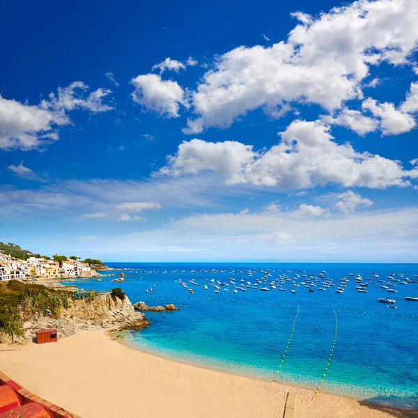 Calella de Parafrugell en la Costa Brava de Girona — Foto de Stock