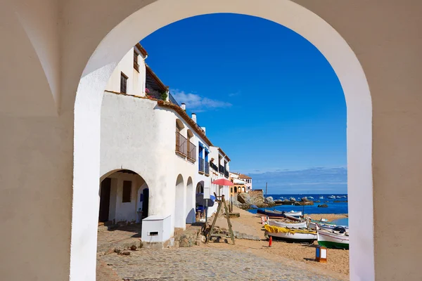 Calella de Parafrugell v Costa Brava Girona — Stock fotografie