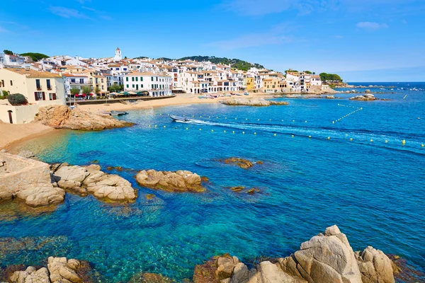 Calella de Parafrugell en la Costa Brava de Girona — Foto de Stock