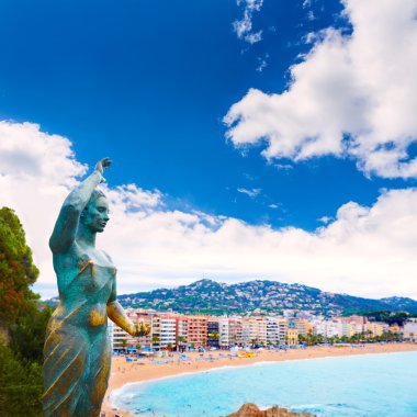 Deniz kadın Lloret de Mar Mujer Marinera
