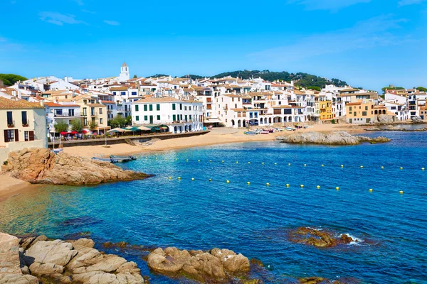 Parafrugell de Calella в Коста Брава Girona — стокове фото