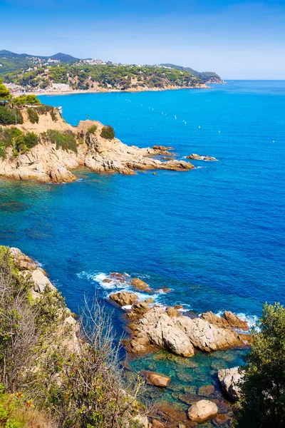 Costa Brava beach Lloret de Mar Catalonia Spain — Stock Photo, Image