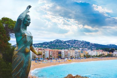 Deniz kadın Lloret de Mar Mujer Marinera