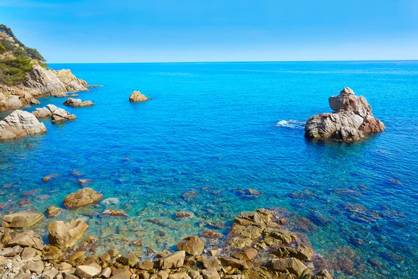 Costa Brava Playa Lloret de Mar Camins de Ronda — Foto de Stock