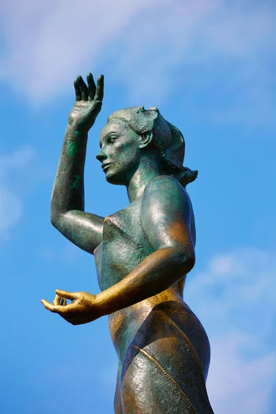 Sea woman in Lloret de Mar Mujer Marinera — Stock Photo, Image