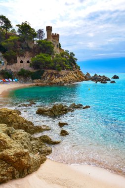 Bir Lloret de Mar Castell Plaja Sa Caleta, plaj