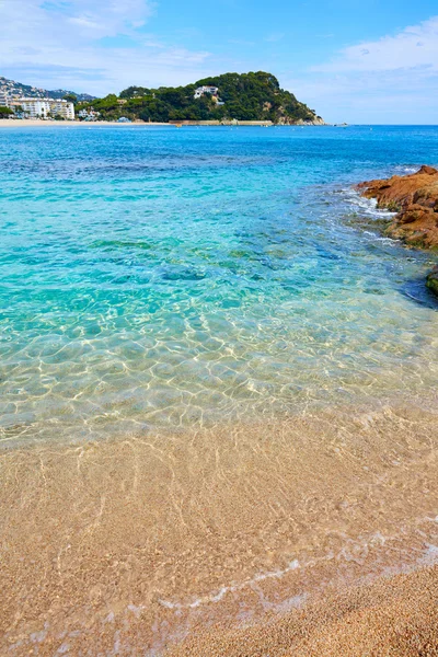 Παραλία Fenals Platja σε Lloret de Mar Κόστα Μπράβα — Φωτογραφία Αρχείου