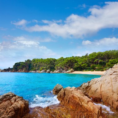 Cala Treumal beach Lloret de Mar Costa Brava