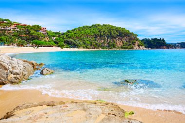 Cala Santa Cristina beach Lloret de Mar Costa Brava