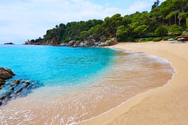 Cala Treumal beach Lloret de Mar Costa Brava