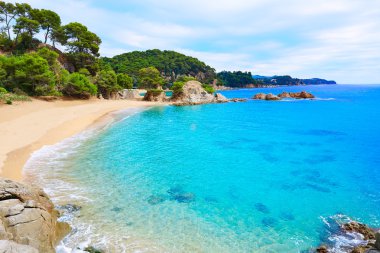 Cala Treumal beach Lloret de Mar Costa Brava