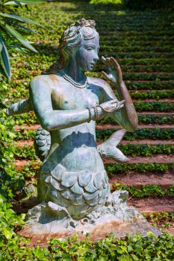 Santa Clotilde bahçeleri Lloret de Mar Costa Brava