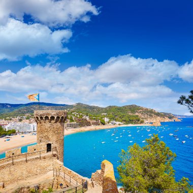 Tossa de Mar Kalesi, Costa Brava İspanya