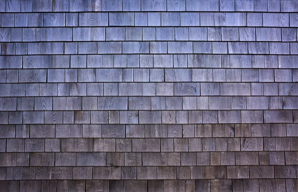 Detalhe de parede de madeira de Cape Cod Massachusetts — Fotografia de Stock