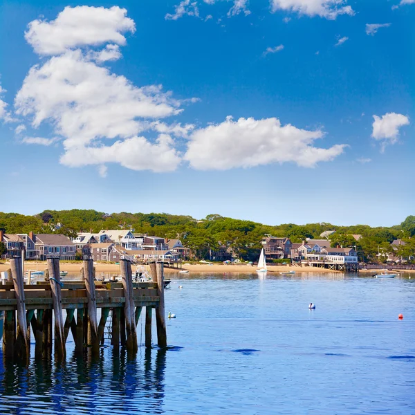 Porto de Cape Cod Provincetown, Massachusetts nos — Fotografia de Stock