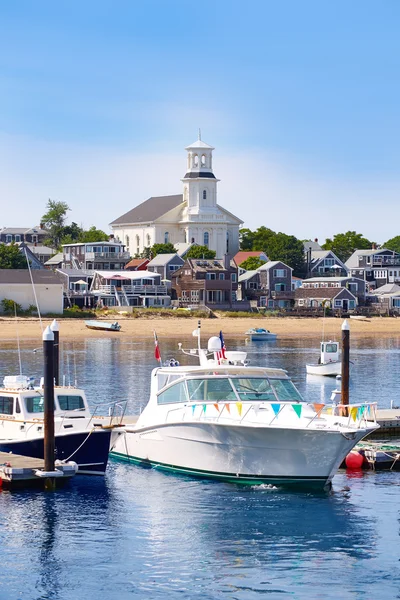 Порт Cape Cod Provincetown, Массачусетс нас — стокове фото