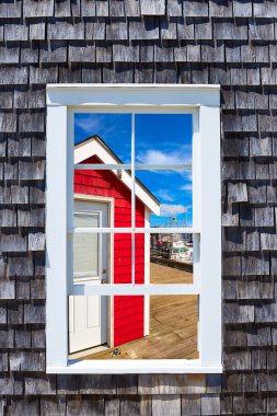 Cape Cod pencere photomount Massachusetts