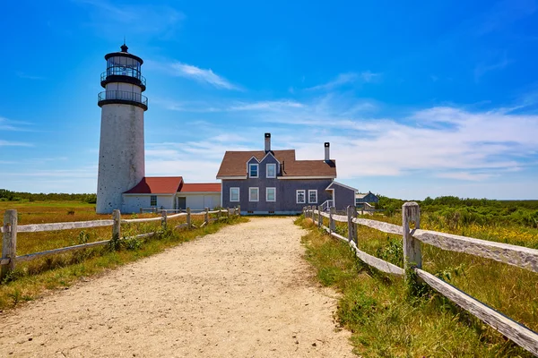 Cape Cod Truro farol Massachusetts Brasil — Fotografia de Stock