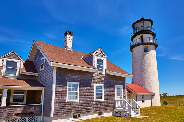 Latarni morskiej Cape Cod Truro, Massachusetts nas — Zdjęcie stockowe