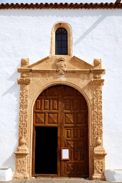 Betancuria Santa Maria-kyrkan Fuerteventura — Stockfoto