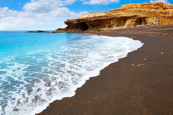 Ajuy praia Fuerteventura em Ilhas Canárias — Fotografia de Stock