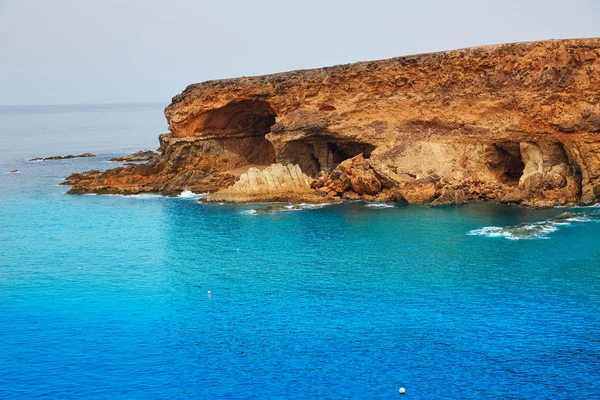 Ajuy beach Fuerteventura at Canary Islands — Stock Photo, Image