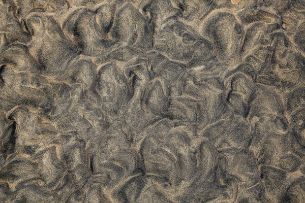 Tengerparti homokot textúra Fuerteventura a Kanári-szigetek — Stock Fotó