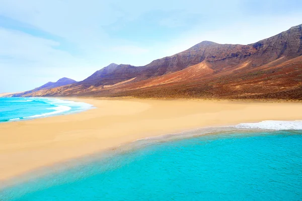 Pláži Cofete Fuerteventura na Kanárských ostrovech — Stock fotografie