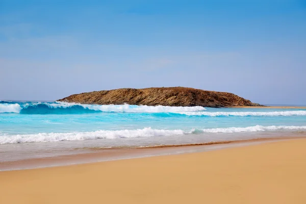 Cofete Praia de Fuerteventura nas Ilhas Canárias — Fotografia de Stock