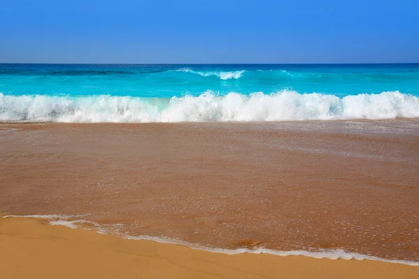 Cofete Praia de Fuerteventura nas Ilhas Canárias — Fotografia de Stock