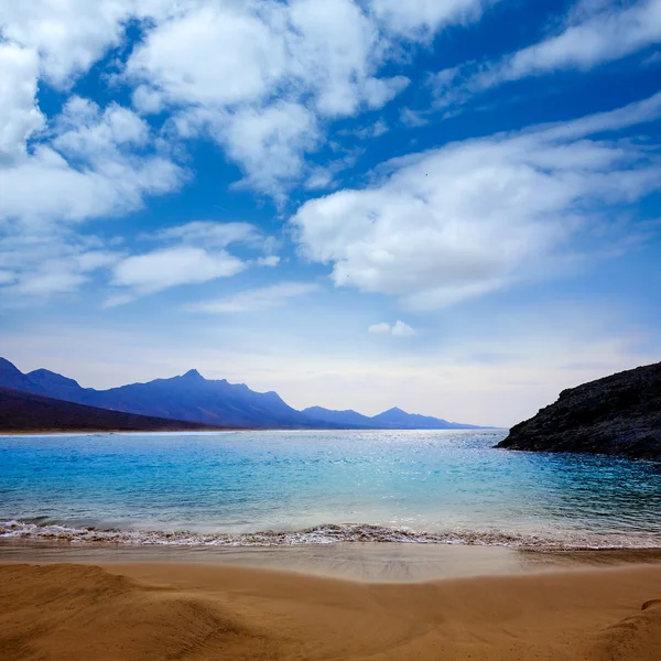 Cofete Praia de Fuerteventura nas Ilhas Canárias — Fotografia de Stock