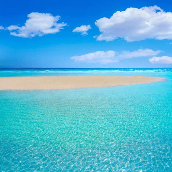 Mal Nombre Beach on the South East Coast of Fuerteventura Stock