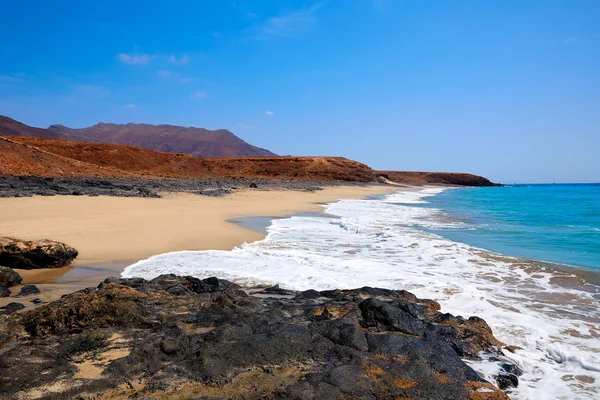 Plaży Jandia Fuerteventura Wyspy Kanaryjskie — Zdjęcie stockowe