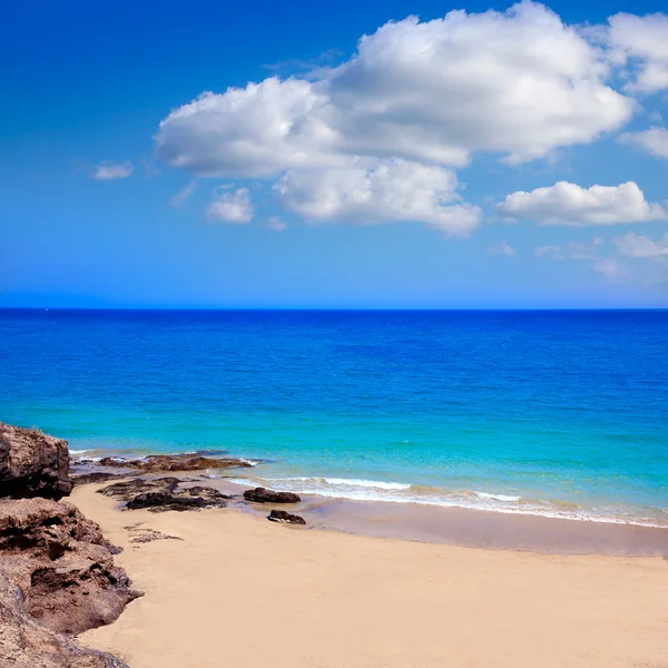 Costa Calma beach of Jandia Fuerteventura — Stock Photo, Image