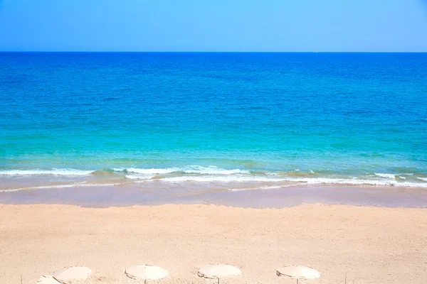 Costa Calma praia de Jandia Fuerteventura — Fotografia de Stock