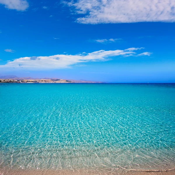 Costa calma strand von jandia fuerteventura — Stockfoto