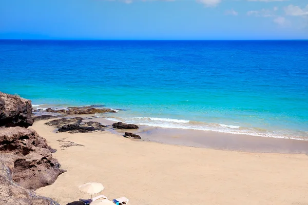 Costa Calma beach of Jandia Fuerteventura — Stock Photo, Image