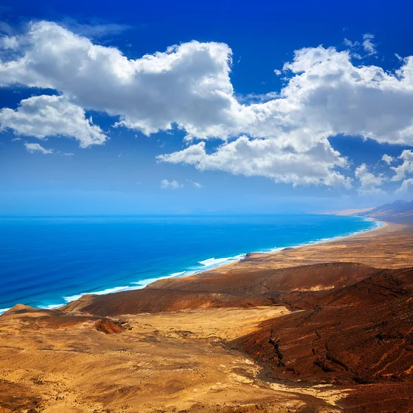 Jandia Nyugat strandok légi Fuerteventura — Stock Fotó