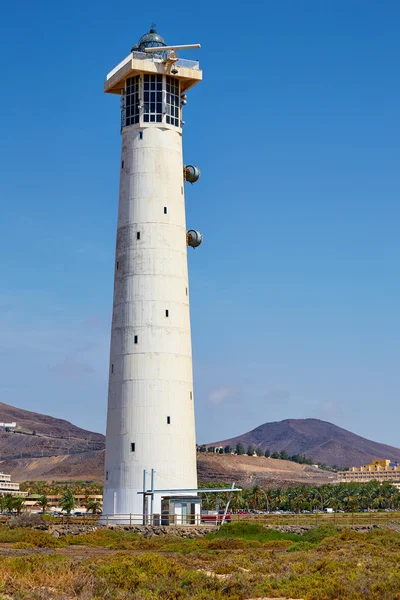 Morro Jable Matorral latarnia Jandia Fuerteventura — Zdjęcie stockowe