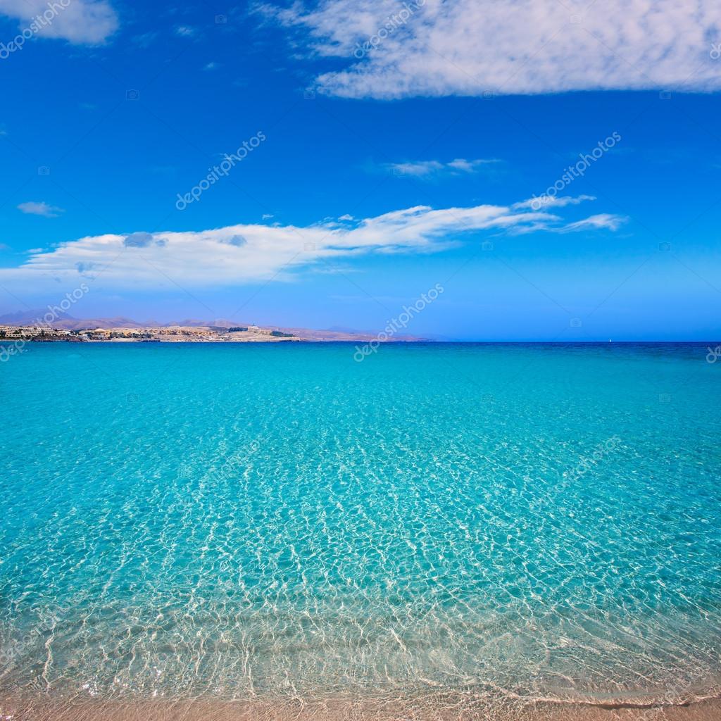 Costa Calma beach of Jandia Fuerteventura — Stock Photo © lunamarina ...
