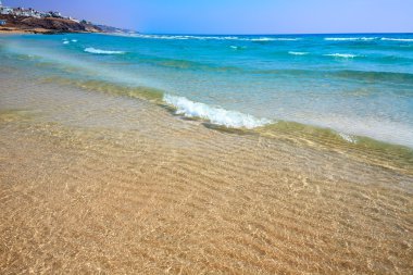 Morro Jable beach Fuerteventura Kanarya Adaları