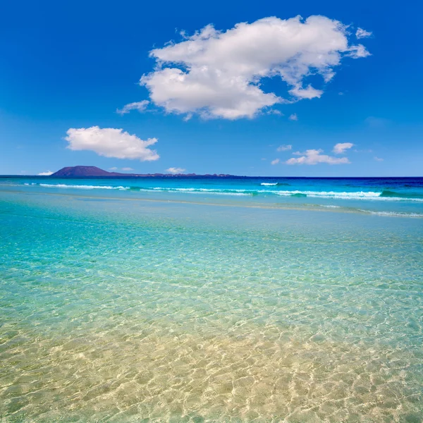 Παραλία Corralejo Φουερτεβεντούρα σε Κανάριοι Νήσοι — Φωτογραφία Αρχείου