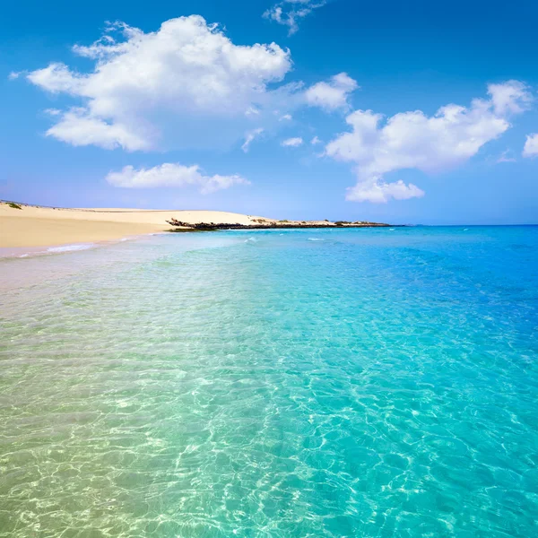 Playa de Corralejo Fuerteventura en Canarias — Foto de Stock