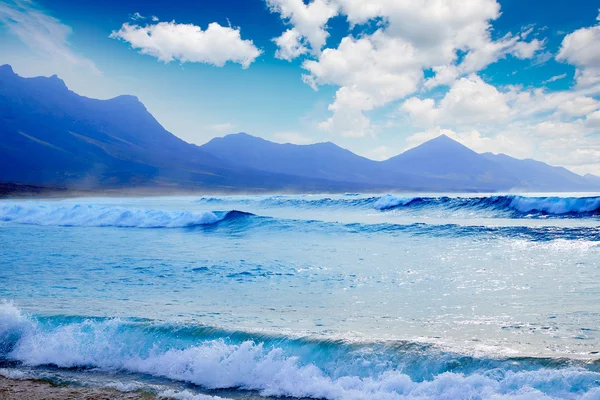 Cofete Praia de Fuerteventura nas Ilhas Canárias — Fotografia de Stock