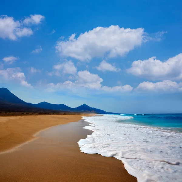 Pláži Cofete Fuerteventura na Kanárských ostrovech — Stock fotografie
