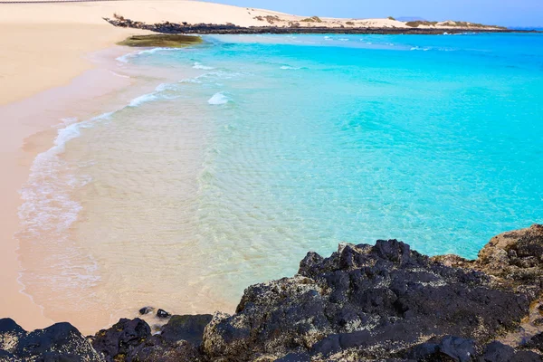 Strand van Corralejo Fuerteventura Canarische eilanden — Stockfoto