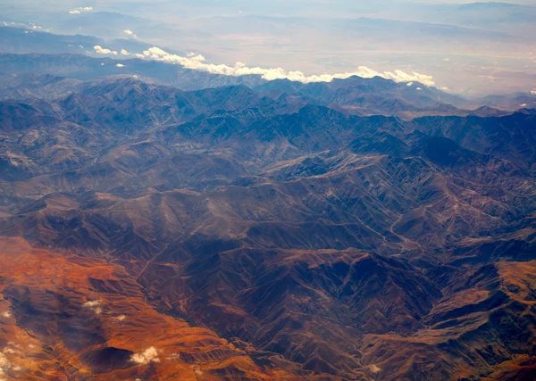 Aerial view of Morocco Atlas Africa — Stock Photo, Image