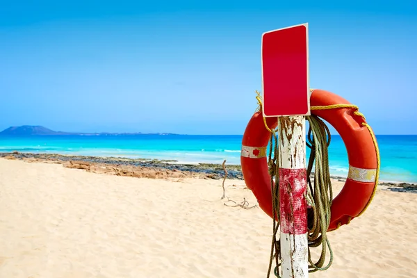 Strand van Corralejo Fuerteventura Canarische eilanden — Stockfoto