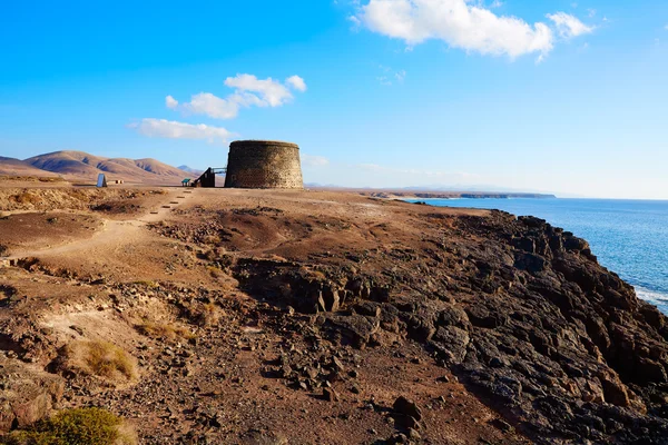 El Cotillo Toston wieża fuerteventura Wyspy Kanaryjskie — Zdjęcie stockowe