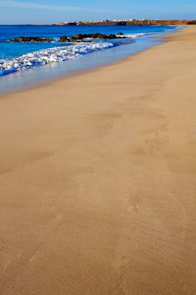 El cotillo strand fuerteventura kanarische inseln — Stockfoto